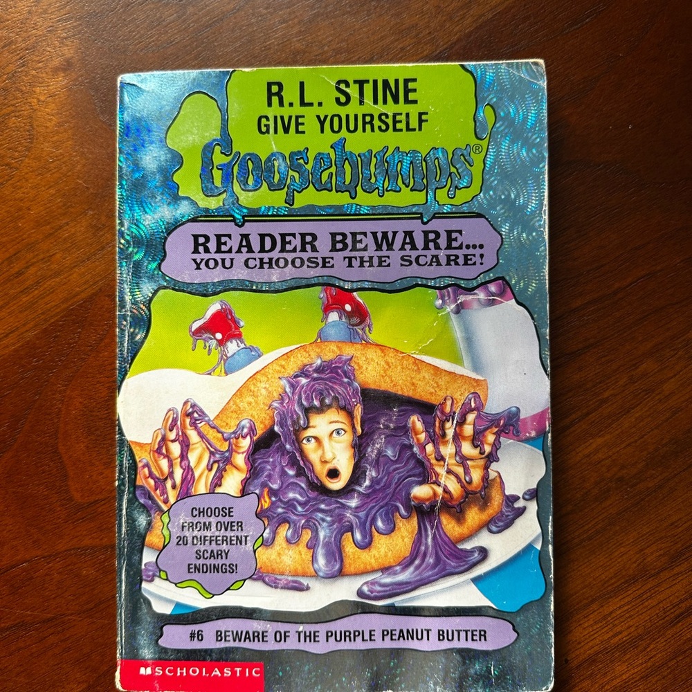 Goosebumps Give Yourself Goosebumps #6 Beware of the Purple Peanut Butter